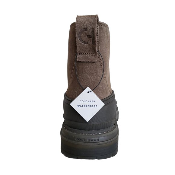 Cole Haan Stratton Shroud Waterproof Boots in Grey Men's Size 10 - Picture 7 of 9